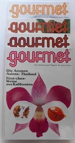 Gourmet - Das internationale Magazin für gutes Essen Jahrgang 1988 Bd. 47-50.