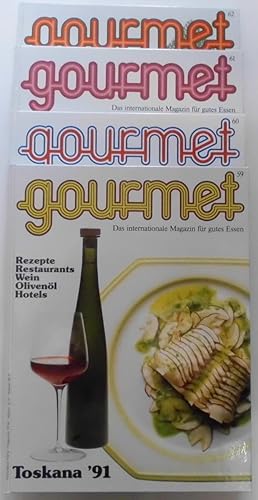 Gourmet - Das internationale Magazin für gutes Essen Jahrgang 1991 Bd. 59-62.