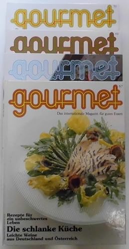 Gourmet - Das internationale Magazin für gutes Essen Jahrgang 1993 Bd. 67-70.