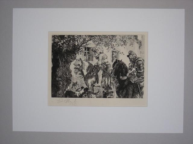 das pferd und von von zvab zwei ritter zu pferde oder der ritter menzel adolf von