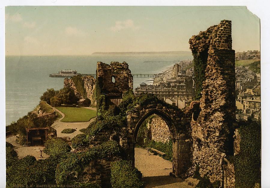  United  Kingdom  East  Sussex  Hastings Castle Old Photo 