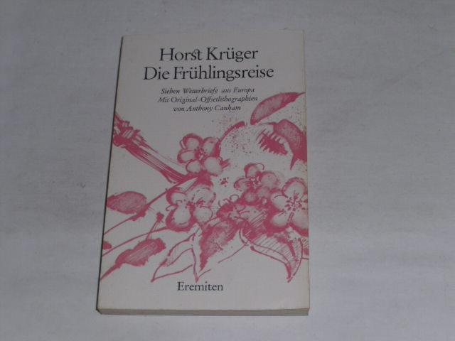 Die Frühlingsreise. 7 Wetterbriefe aus Europa. Broschur Nr. 153