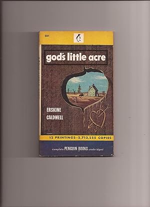 God's Little Acre Erskine Caldwell Modern Library HB VG Original DJ #51 God's Little Acre Erskine Caldwell Modern Library HB VG Original DJ #51