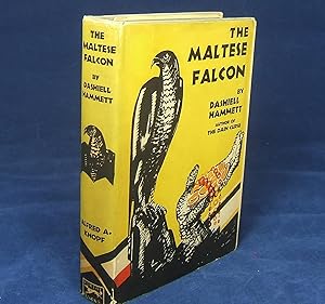 THE MALTESE FALCON (Fine Unrestored Copy of the First Edition in Original Publisher's Dust Jacket)