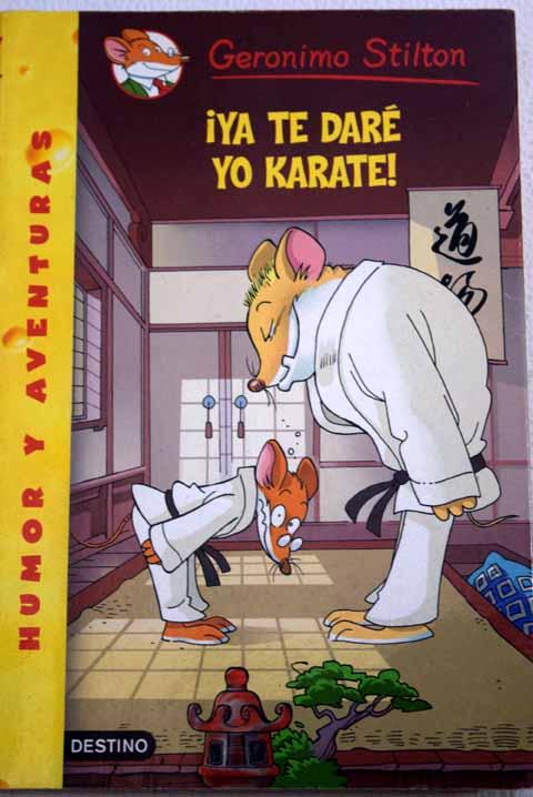 Resultado de imagen de geronimo stilton karate ya te