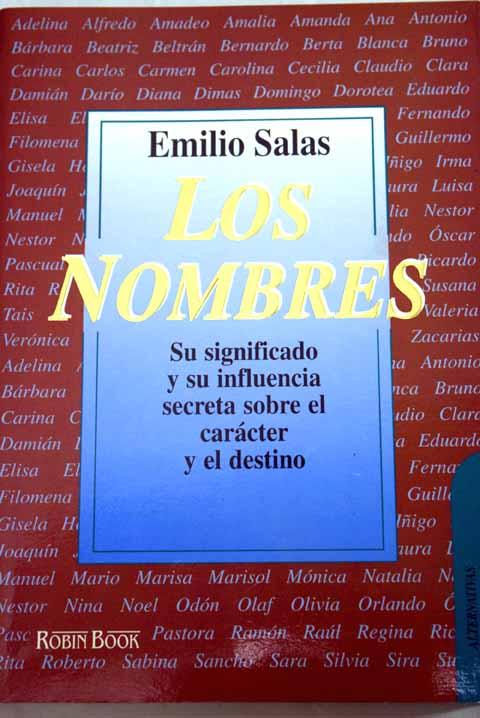 Los nombres - Salas, Emilio