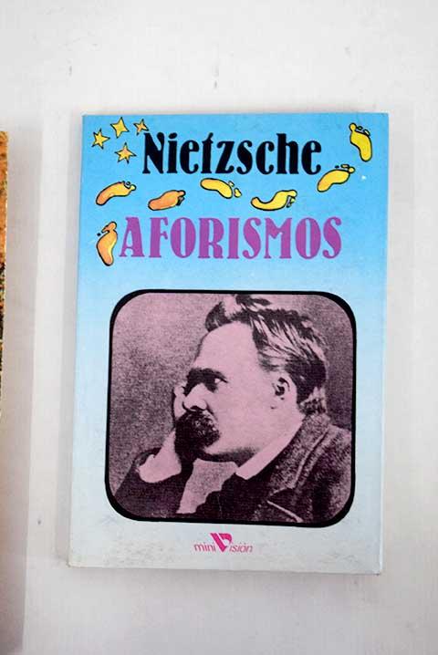 Aforismos - Nietzsche, Friedrich