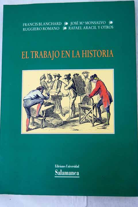 El trabajo en la historia: séptimas Jornadas de Estudios Históricos