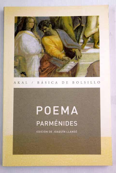 Poema - Parménides