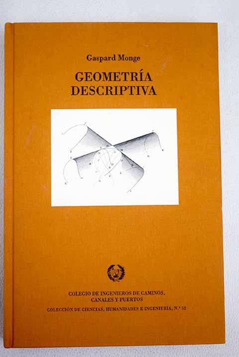 Geometría descriptiva - Monge, Gaspard