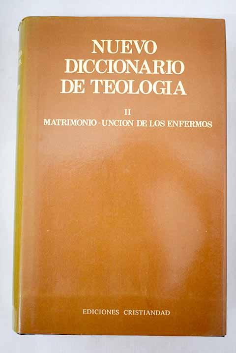 Nuevo diccionario de teologia