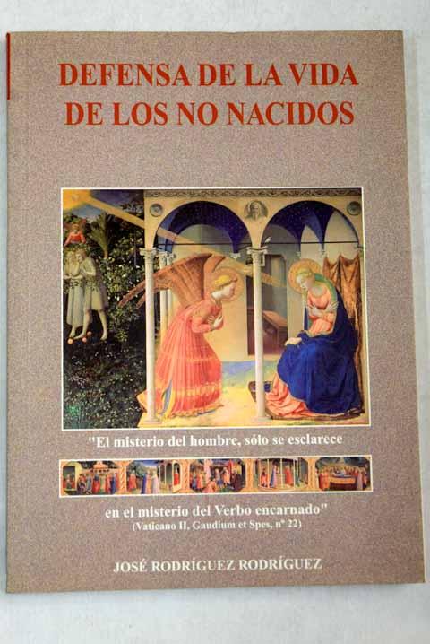 Reflexiones de un creyente sobre el aborto: Defensa de la vida de los no nacidos - Rodríguez Rodríguez, José