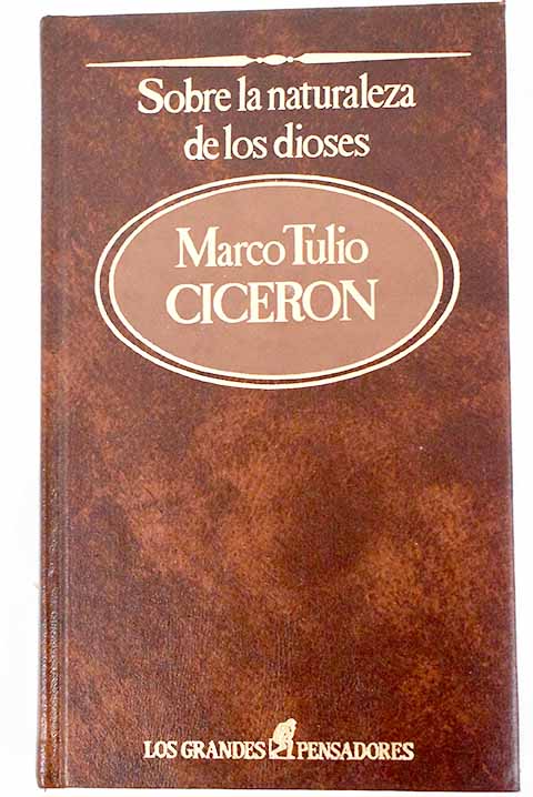 Sobre la naturaleza de los dioses - Cicerón, Marco Tulio