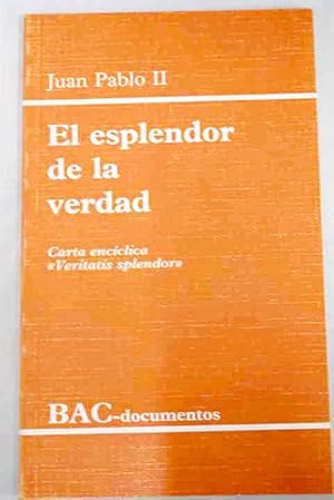 carta enciclica veritatis splendor
