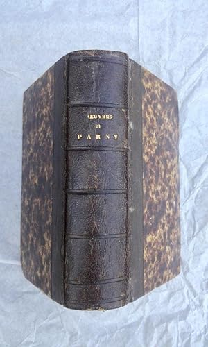 Parny Oeuvres choisies de Parny 1829 mini format