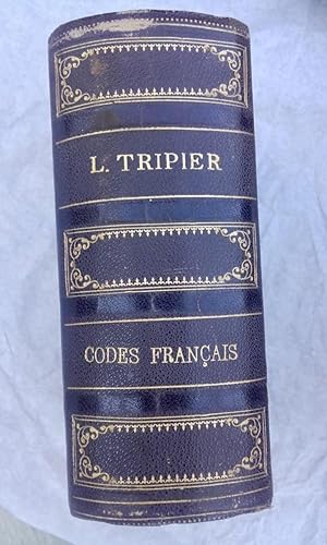 TRIPIER LES CODES FRANCAIS Napoléon III