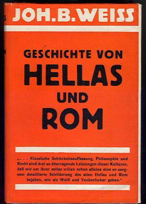 Weltgeschichte, Zweiter Band: Hellas und Rom