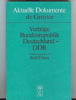 Verträge Bundesrepublik Deutschland - DDR
