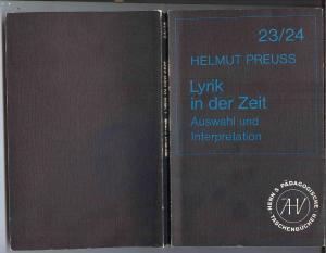 Lyrik in der Zeit - Auswahl und Interpretation 23/24