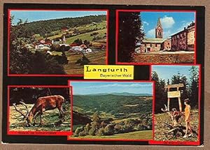 Alte Ansichtskarte/AK/Postkarte: Langfurth / Bayerischer Wald