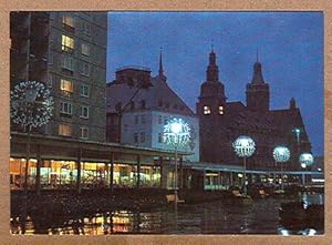 Alte Ansichtskarte/AK/Postkarte: ?Karl-Marx-Stadt, Blick vom Rosenhof zum Rathaus", Chemnitz