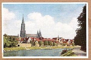 Alte Ansichtskarte/AK/Postkarte: Ulm a. D., Münster und Donau