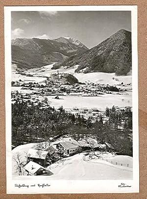 Alte Ansichtskarte/AK/Postkarte: Ruhpolding mit Hochfelln