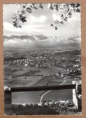 Alte Ansichtskarte/AK/Postkarte: Villach mit Julische Alpen, Kärnten
