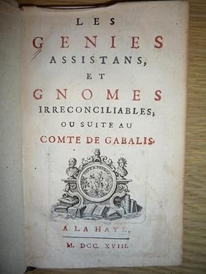 Les Genies Assistans,et Gnomes Irreconciliables,ou Suite au Comte de Gabalis, 1718, Hague