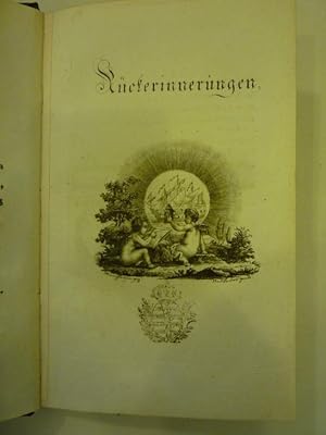 Rueckerinnerungen von Seume und Muenchhausen, 1797, Frankfurt am Main.