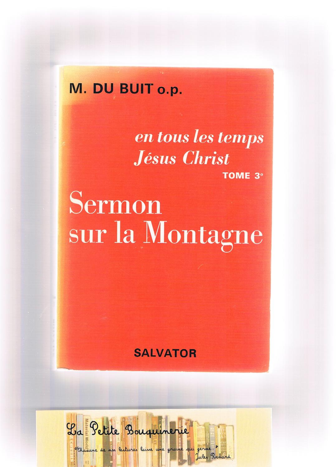 Sermon sur la montagne - Michel Du Buit