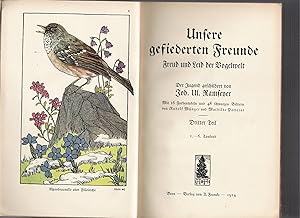 Unsere Gefiederten Freunde - Freud und Leid der Vogelwelt, 3. Band