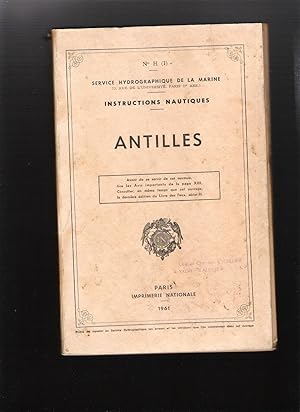 Instructions Nautiques - Antilles No H (I)