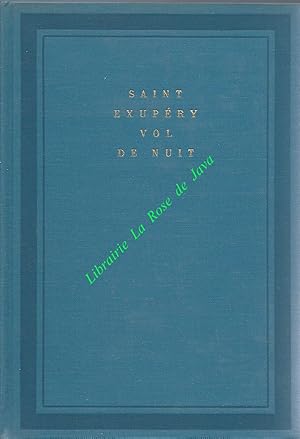 Vol de nuit. Préface d'André Gide.