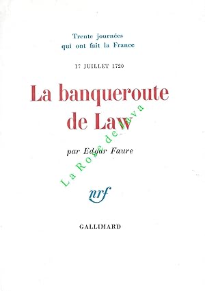 17 juillet 1720 - La banqueroute de Law.