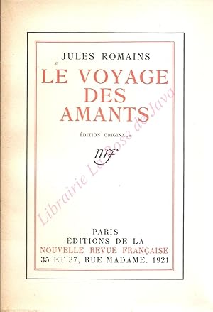 le voyage des amants.