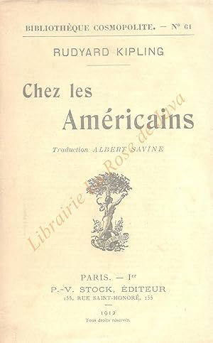 Chez les Américains. Traduction de Albert Savine.