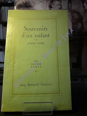 Souvenirs d?un enfant.