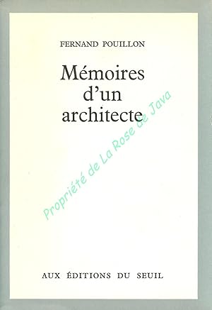 Mémoires d'un architecte.