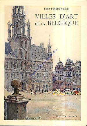 Villes d'art de la Belgique.