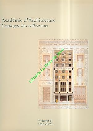 Catalogue des collections. Volume II 1890-1970
