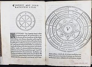 Ars juris illuminati doctoris R. Lulii. Que breuissima Ã et artificio quodam intellectuali clauditur