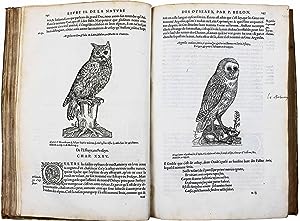 L'histoire de la nature des oyseaux [oiseaux], avec leurs descriptions & naÃ fs portraicts retire...