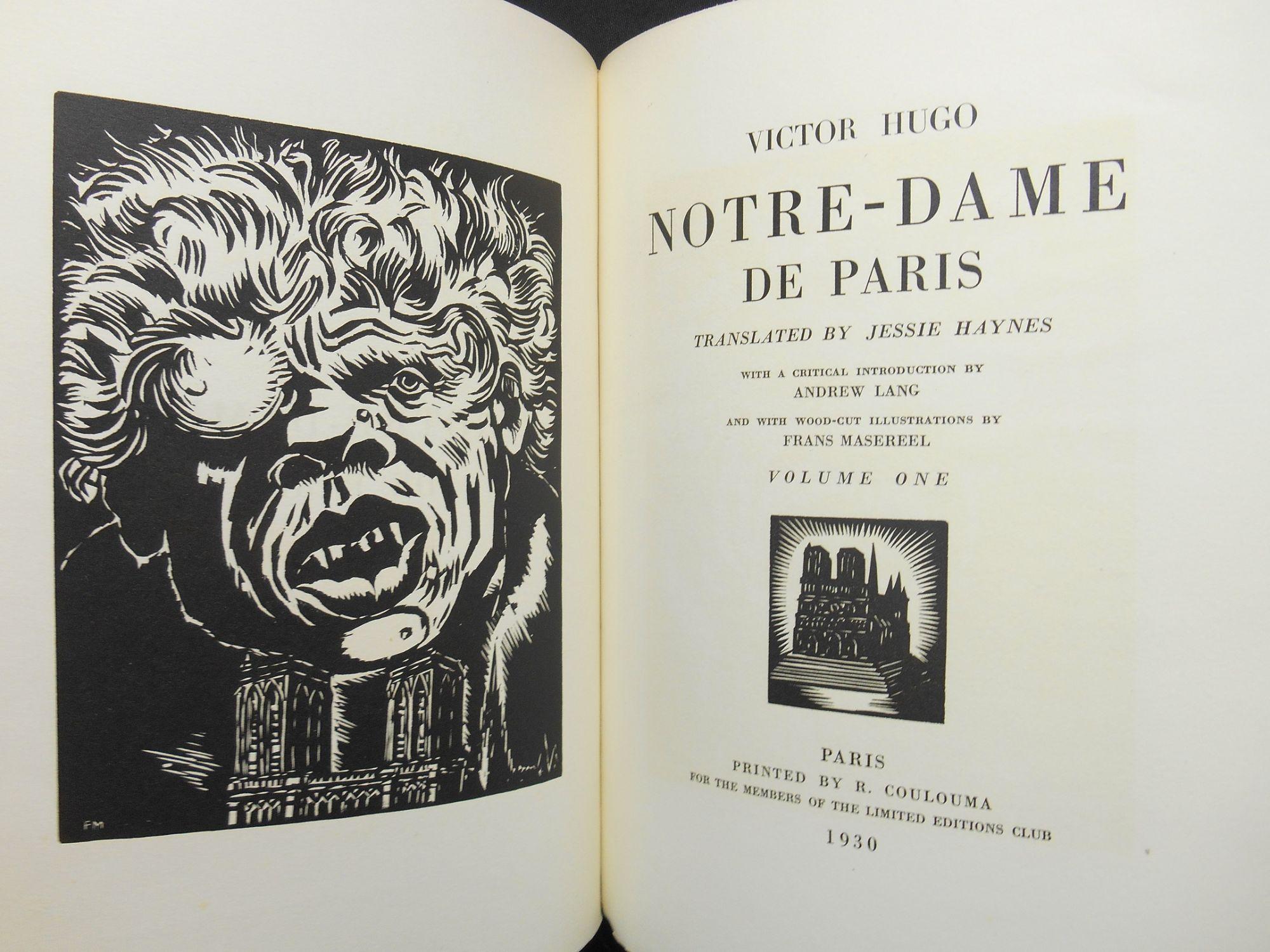 Victor Hugo Notre Dame De Paris Abebooks