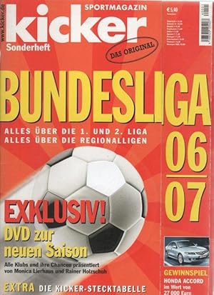 Bundesliga 06/07- Kicker Sonderheft zum Beginn der Bundesliga-Saison 2006/2007