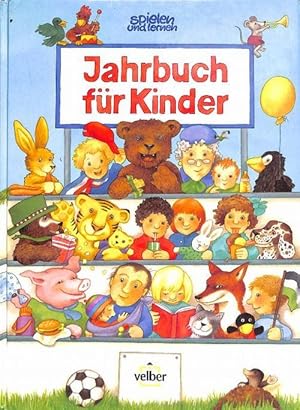 Jahrbuch für Kinder 1996 aus der Serie spielen und lernen von Klaus Ruhl mit Illustrationen von Barbara Böse, Janosch,Antje Burger, Petra Probst u.w. Seelze: