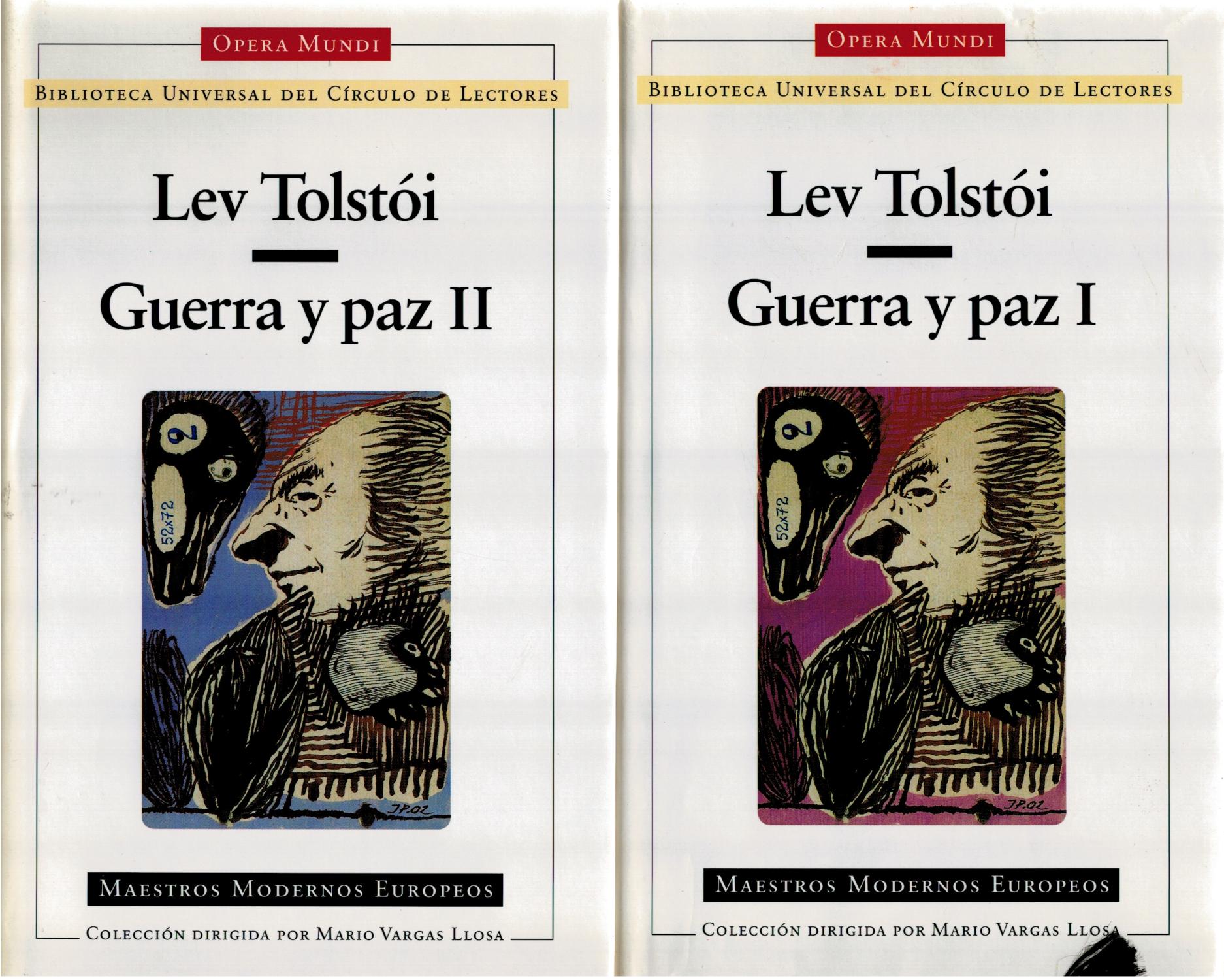 Guerra y paz (obra completa en dos volúmenes) - Lev Nikolaevich Tolstoi (León Tolstoi)