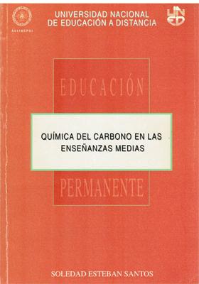 Química del carbono en las enseñanzas medias (EDUCACIÓN PERMANENTE)