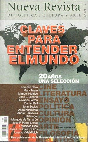 Claves para entender el mundo. 20 años una selección. Nueva Revista de Política, cultura y arte n...