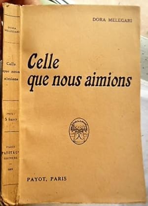 Celle que nous aimions